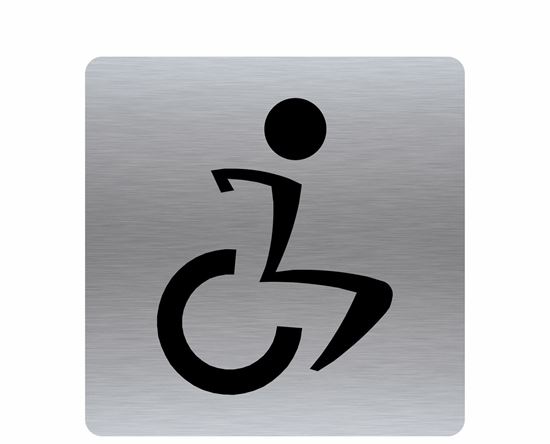 Les Trophées JLM. Affiche toilette handicapé